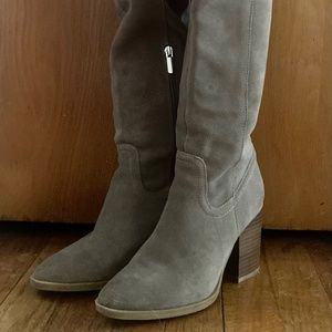 Grey Tall Boot